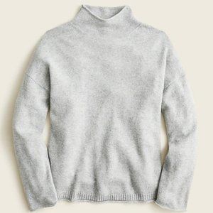 JCrew Cashmere Relaxed Rollneck Sweater